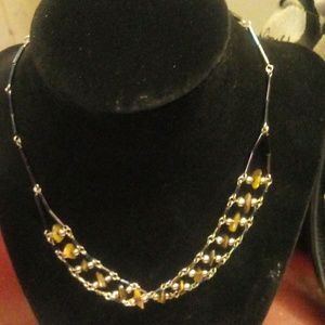 Neckless handmade tiger eye